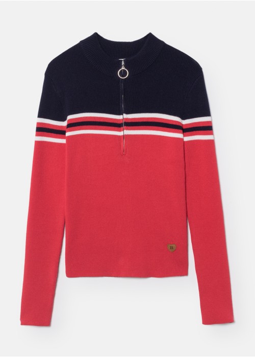 Mila zipped jumper