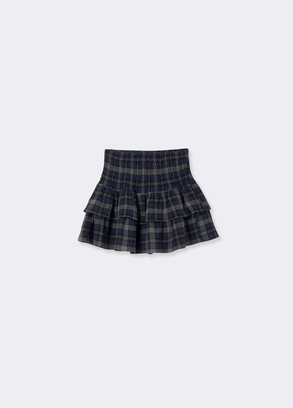 Black ruffle deals school skirt