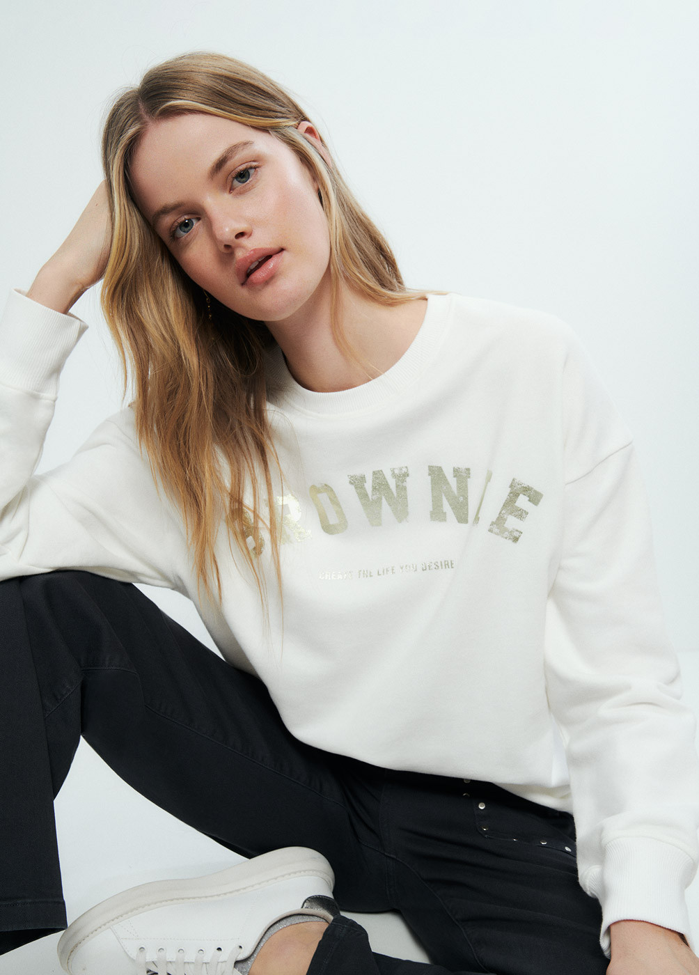FOIL BROWNIE SWEATSHIRT