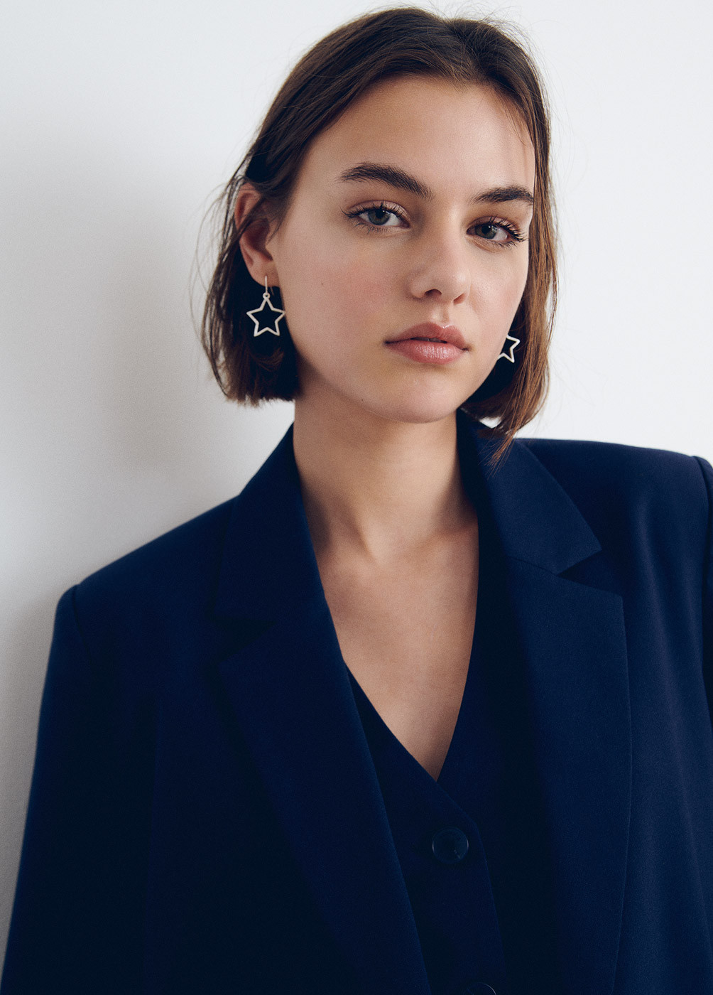 Athletic blazer top