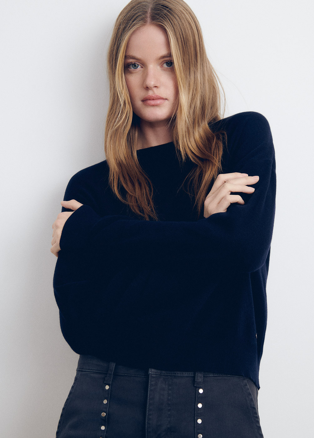 Essential fine-knit jumper