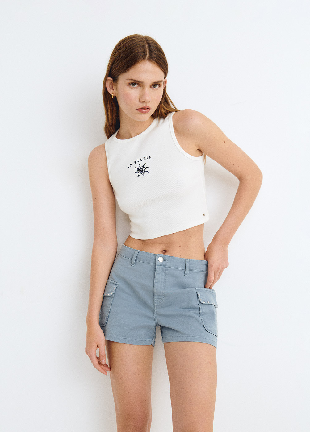 Cargo shorts in spanish outlet