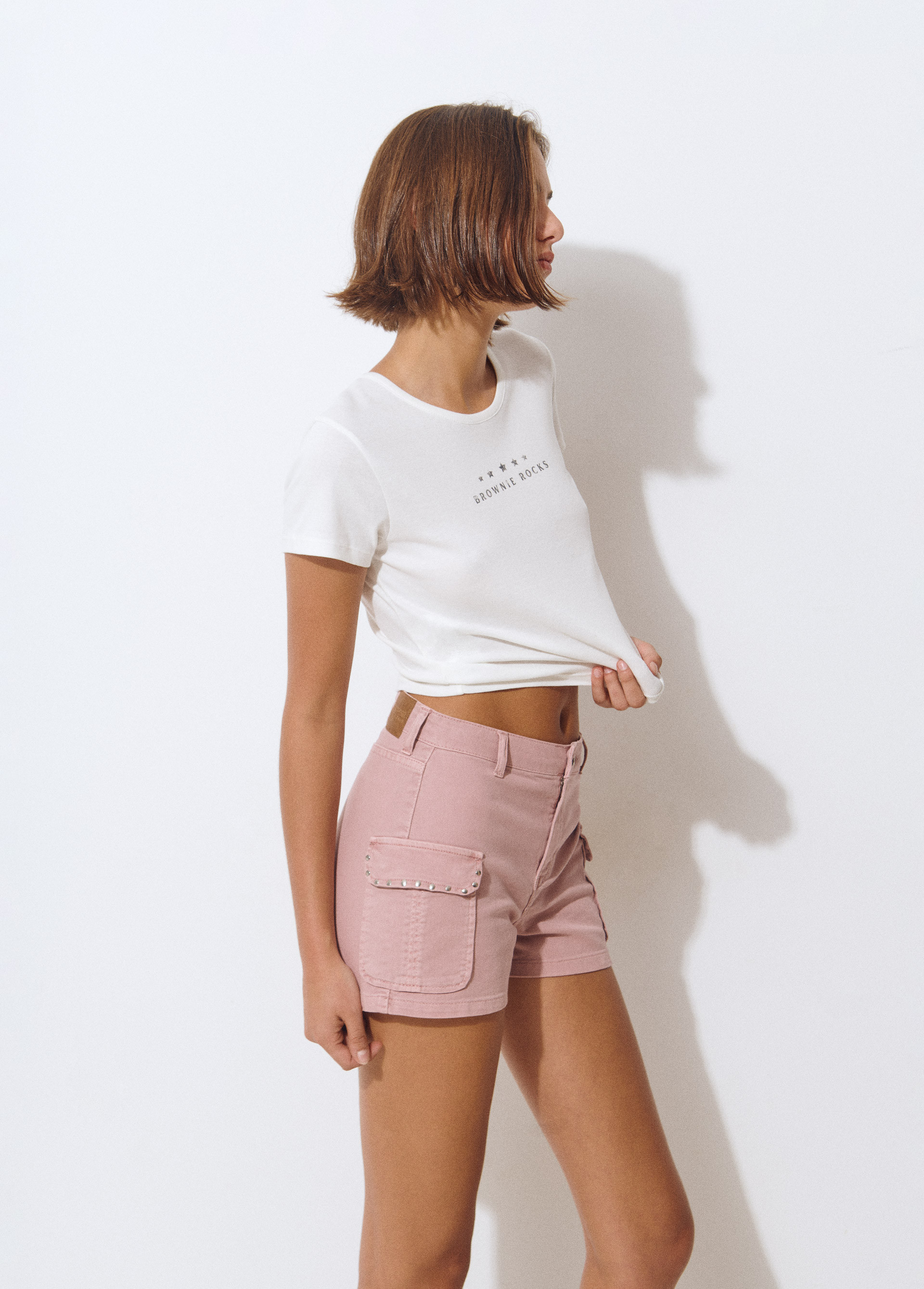 Essential cargo shorts BROWNIE