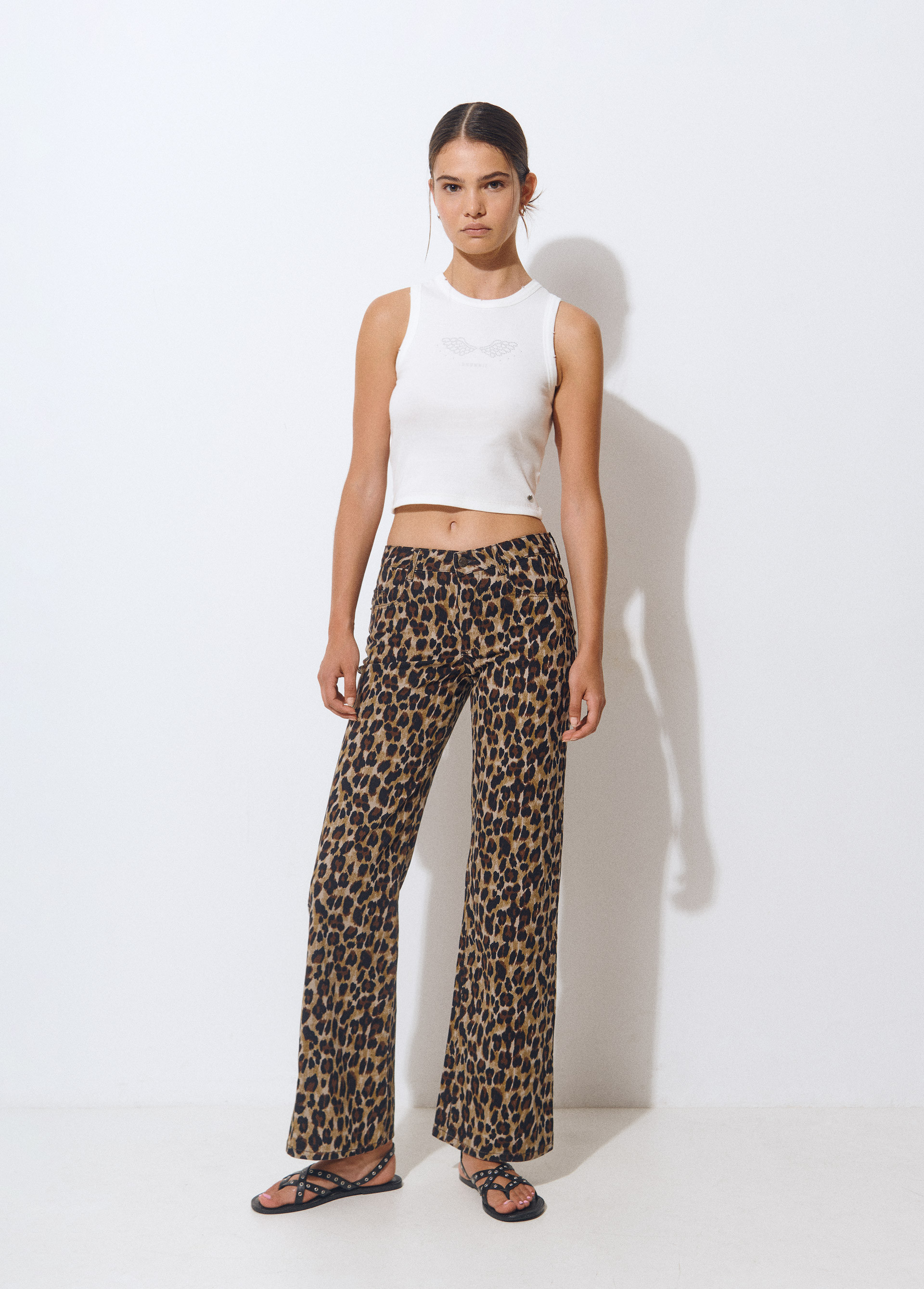 Patterned trousers shop