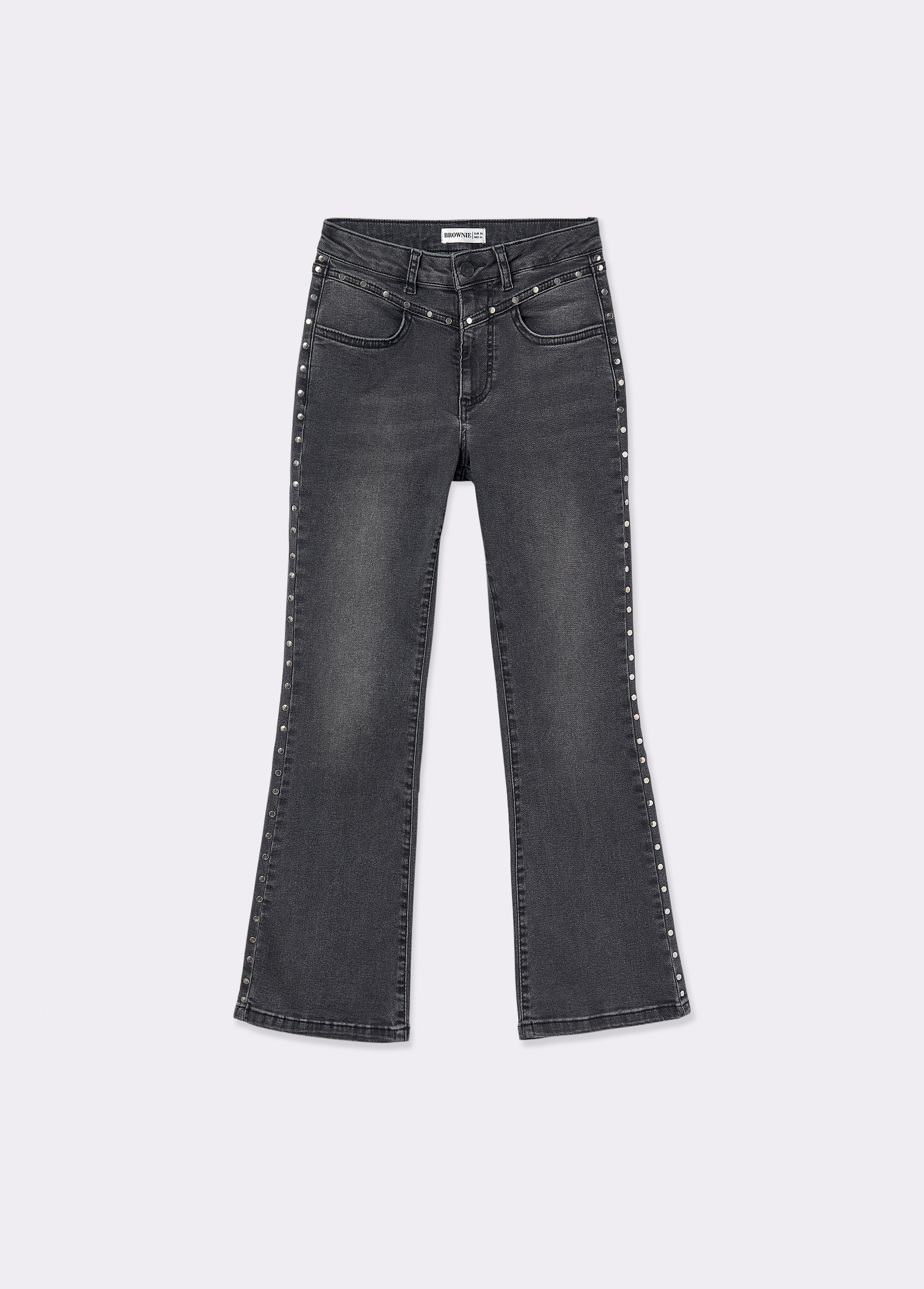 Pantalones campana brownie online