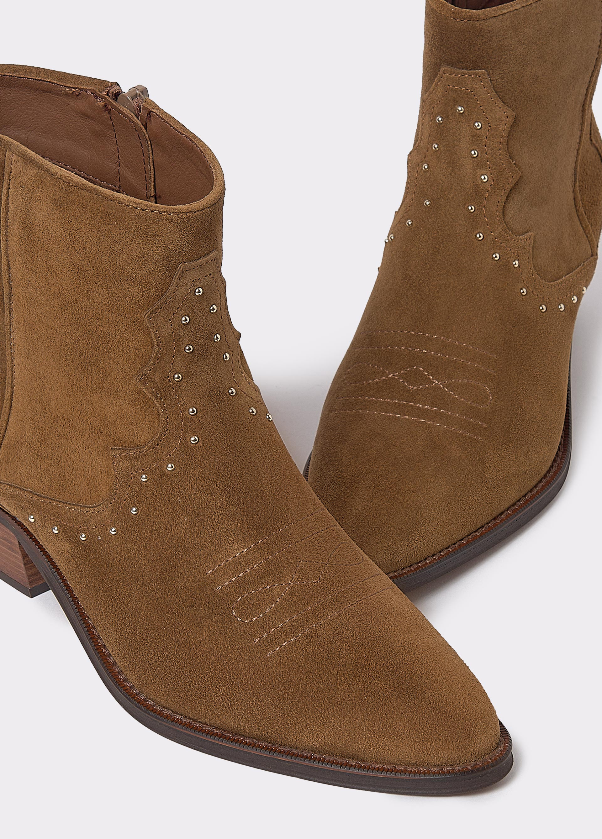 Studded ankle boot BROWNIE