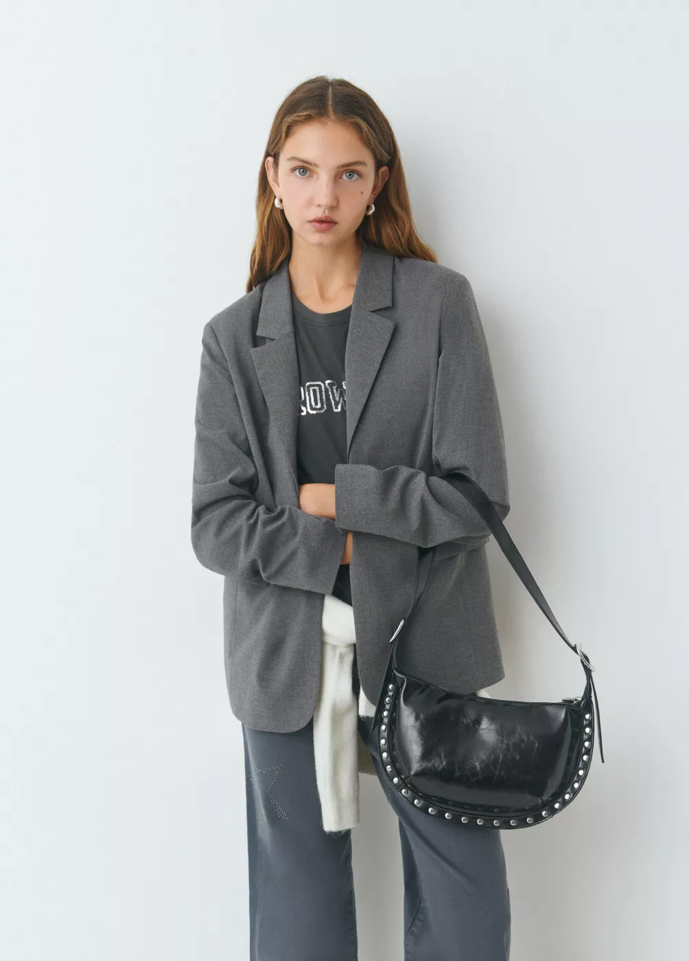 Studded crossbody hotsell