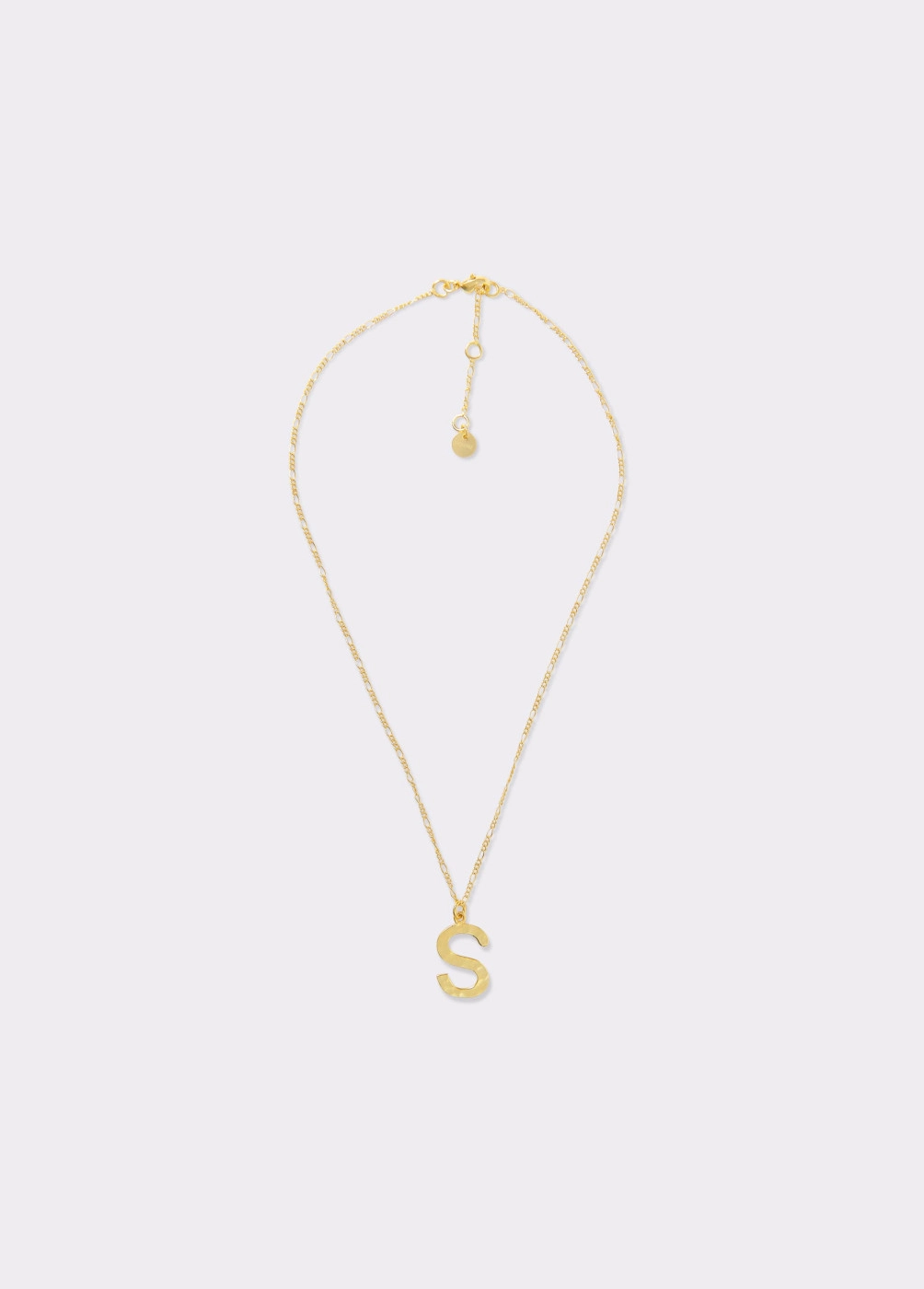 Ketting initiaal letter s