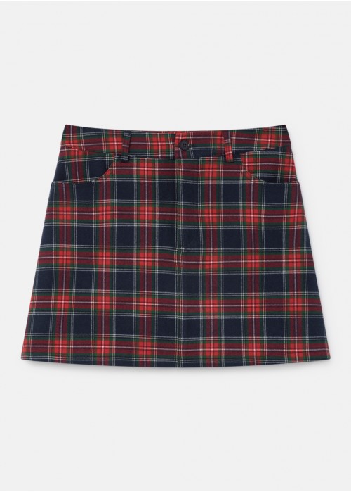 Tartan piccadilly skirt