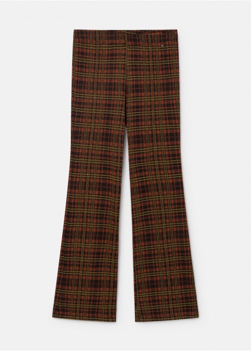 Ora check trousers