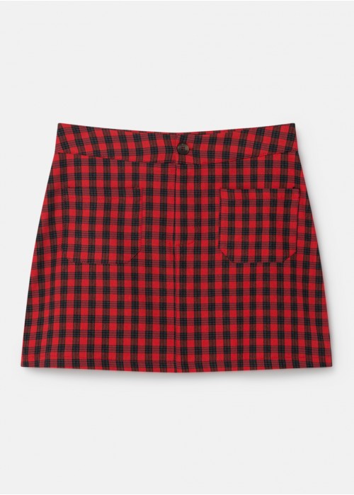 Maran checked skirt