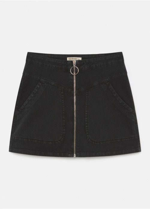 Jana skirt with zip detail