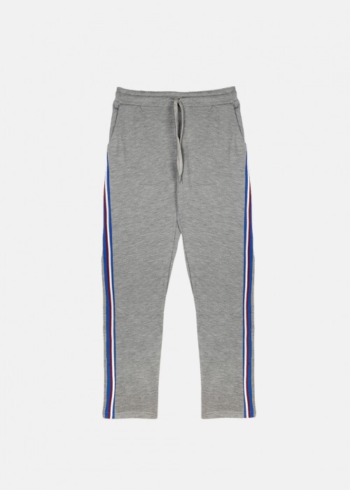 Pantalon felpa flash tira lateral