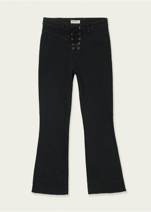 Pantalon jolie acordonado
