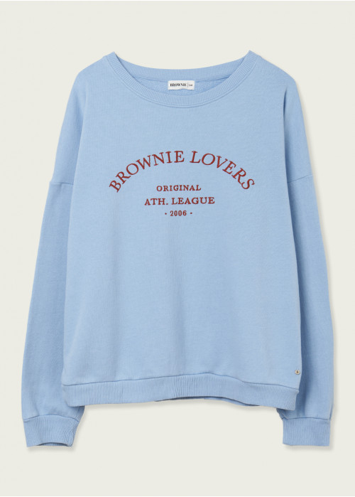 Sudadera league brownie bordada
