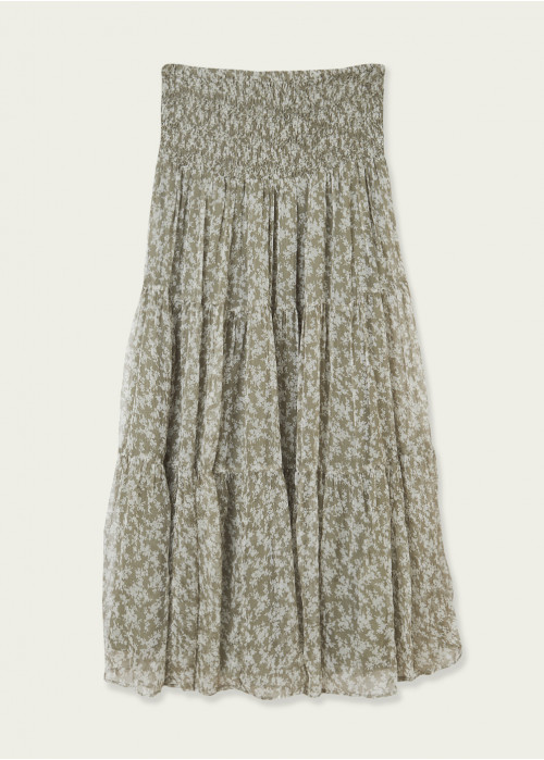 Falda liv gomas volante