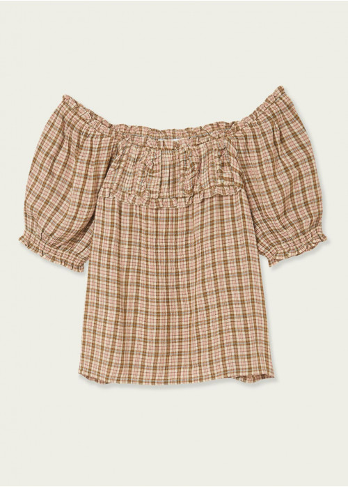 Blusa amalfi cuadros