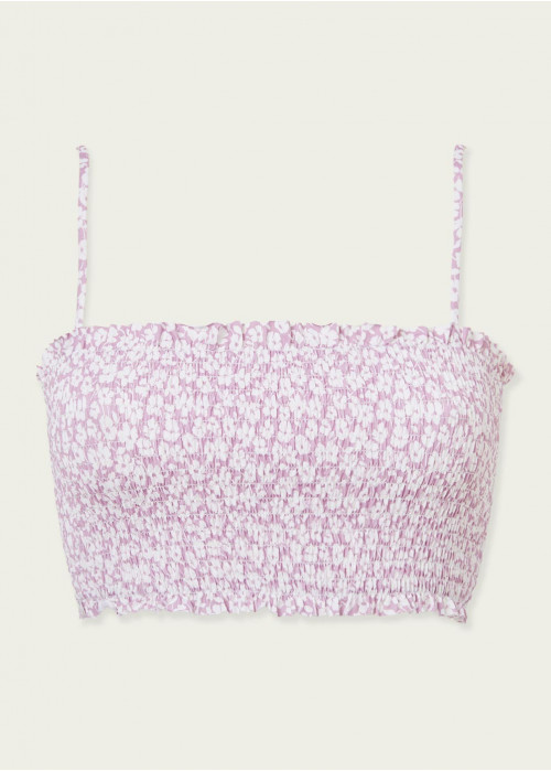 Sujetador smock print
