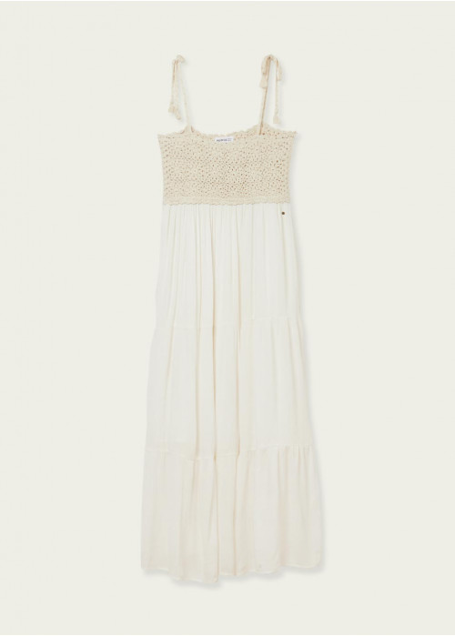 Vestido mitjorn crochet liso