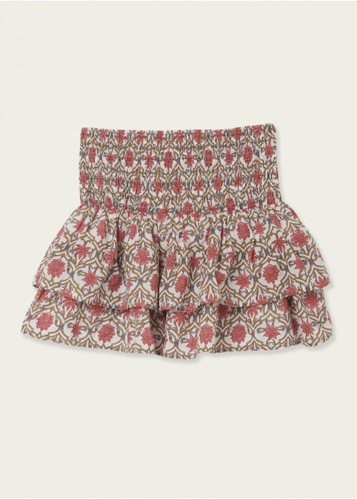 Falda giulia volantes estampada