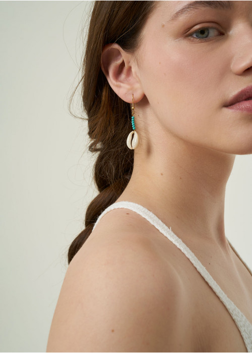 Pendientes concha