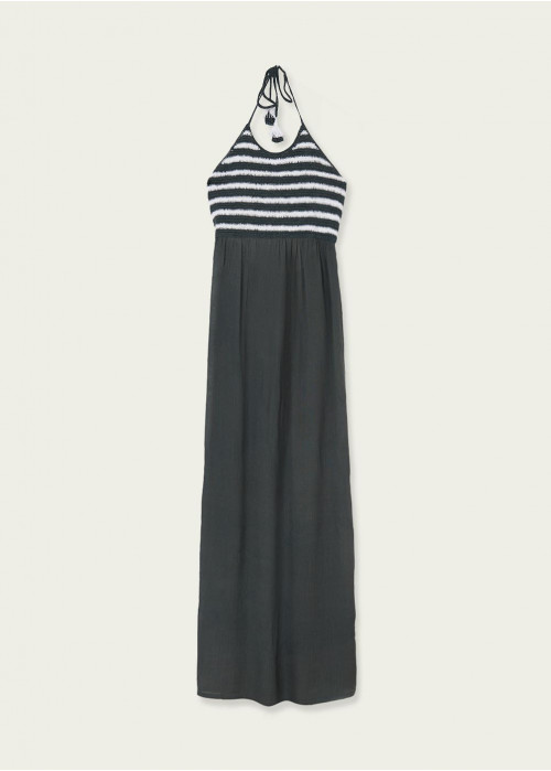 Vestido cuello halter