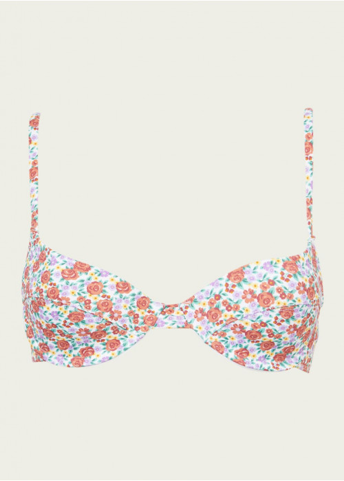 Sujetador aros flor