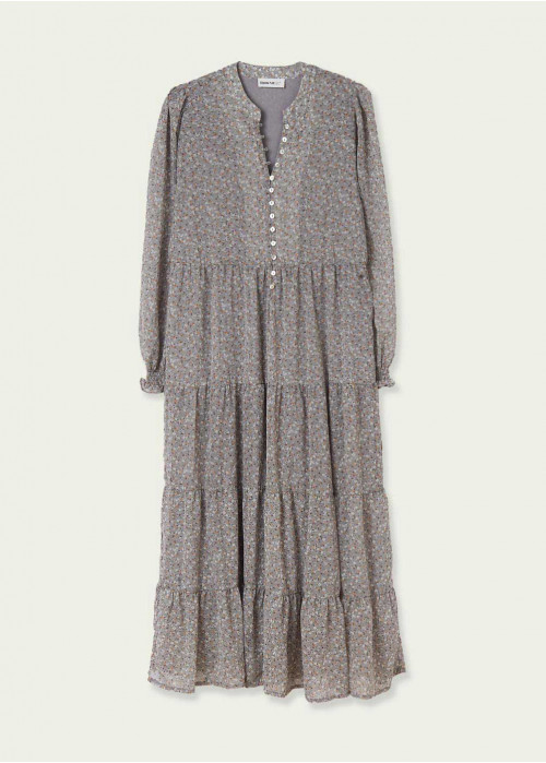 Vestit lina llarg estampat
