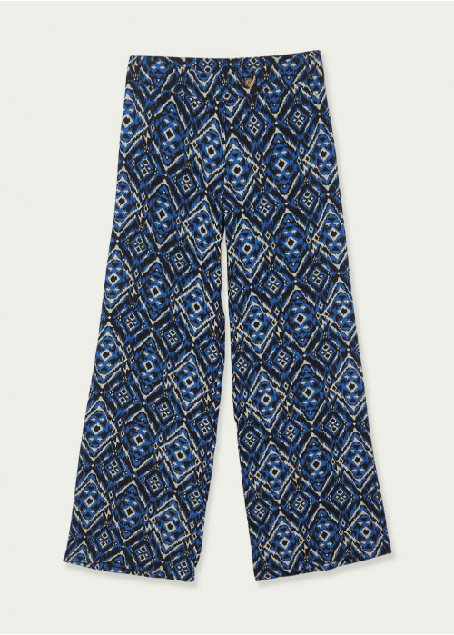 Pantalons estampats ikat