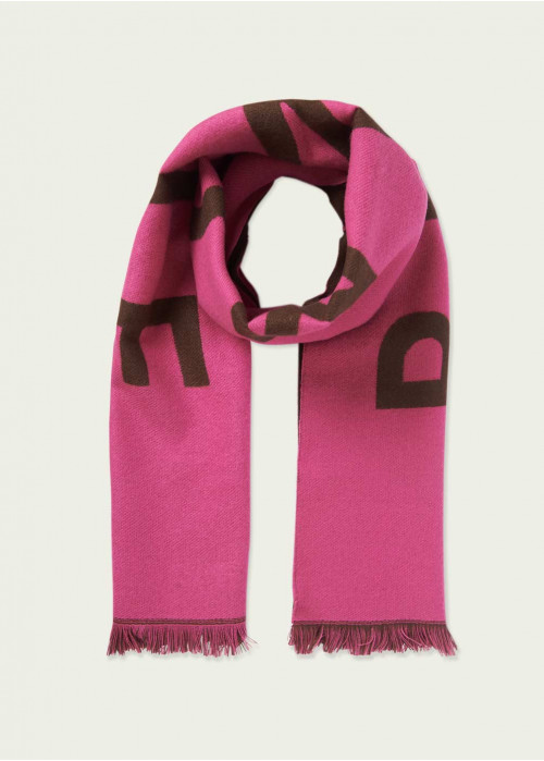 Bufanda bicolor brownie logotip