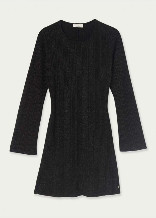 Vestit obertura esquena fil metal·litzat