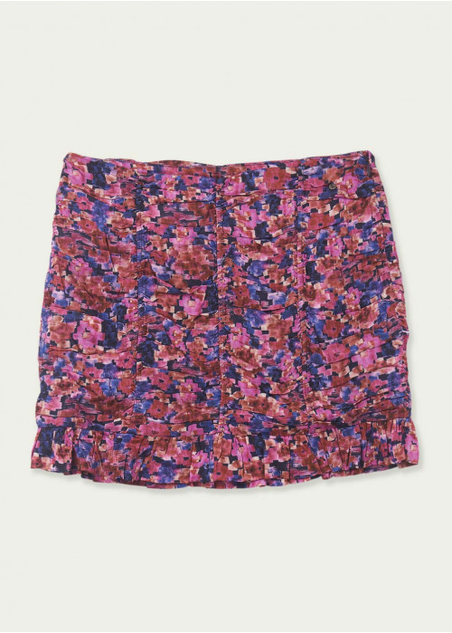 Faldilla frunzit estampada