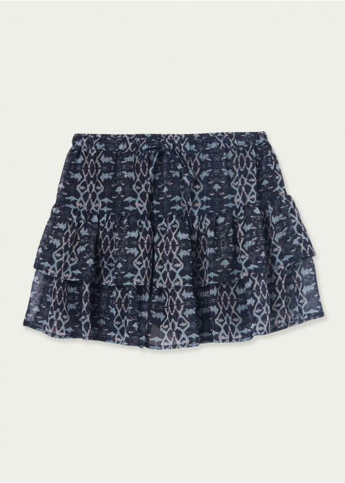 Faldilla volants estampada