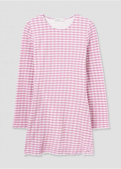 Vestit màniga llarga jacquard