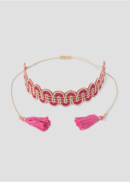 Collaret choker ondulat