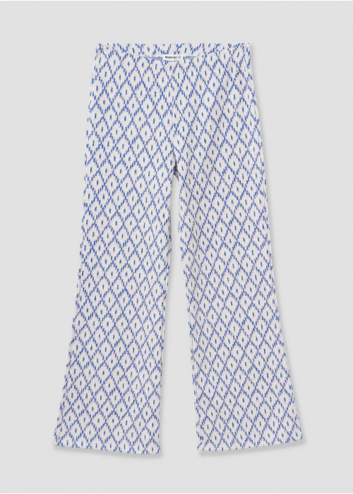 Pantalons campana textura