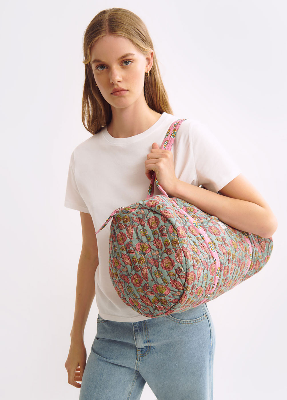 BOLSO BOWLING ESTAMPADO