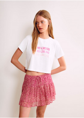 FALDILLA BEINES ESTAMPADA