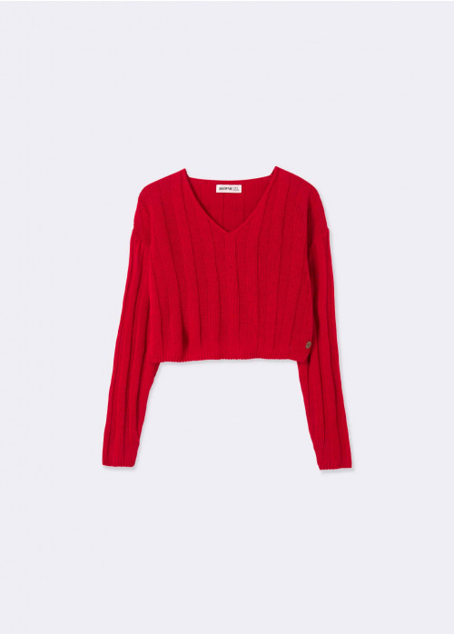 JERSEI CROPPED COLL PUNTA