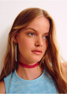 COLLAR GARGANTILLA CUENTAS