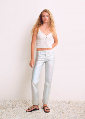 TOP CROCHET TIRANTES NUDO