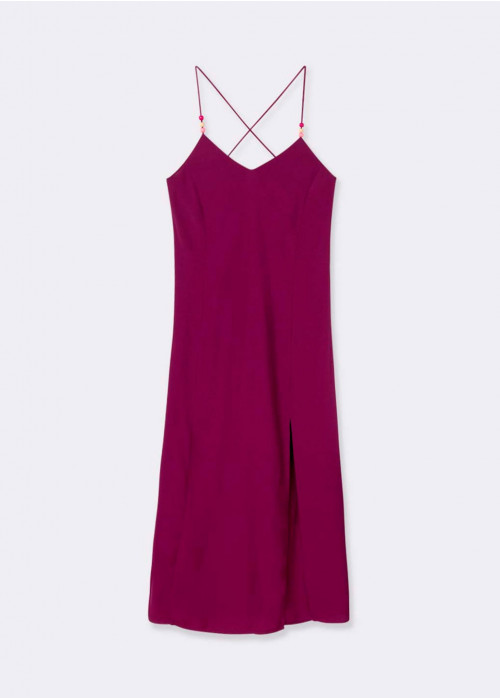 VESTIT LLARG LLIS DETALL GRANADURES