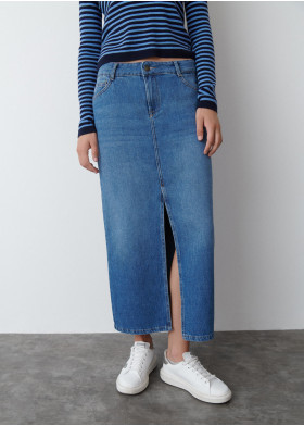 FALDA LARGA TWILL