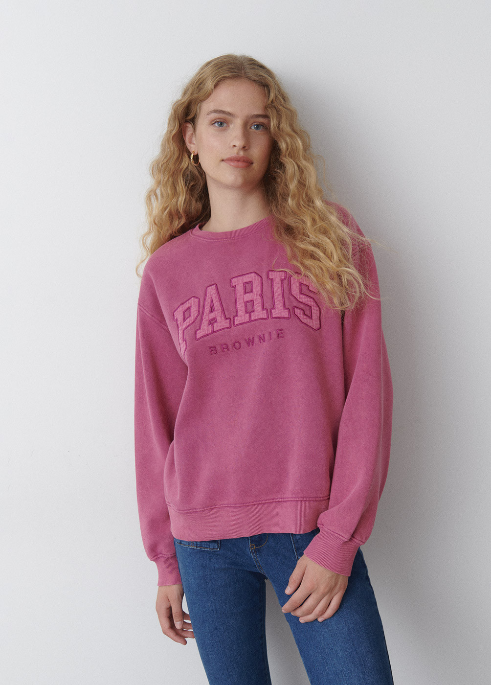 SUDADERA BORDADA PARIS