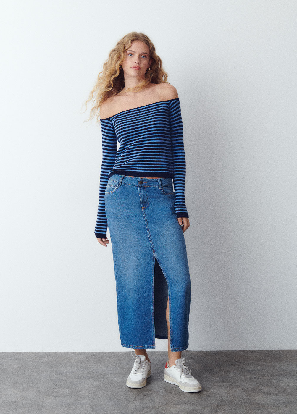 FALDA LARGA TWILL