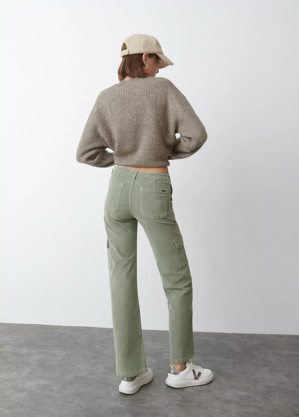 Pantalon campana on sale pana