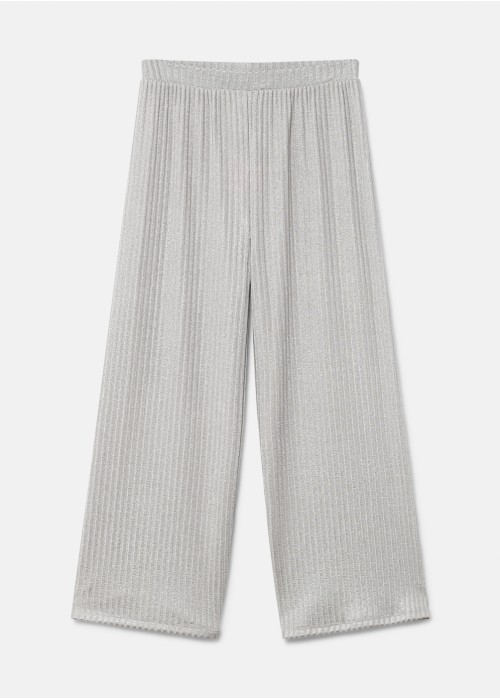 Pantalon josie canale lurex cropped