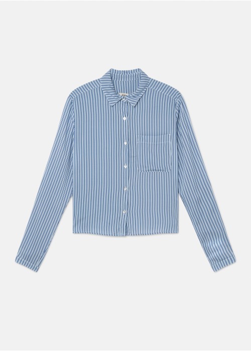Camisa raya estampada bora