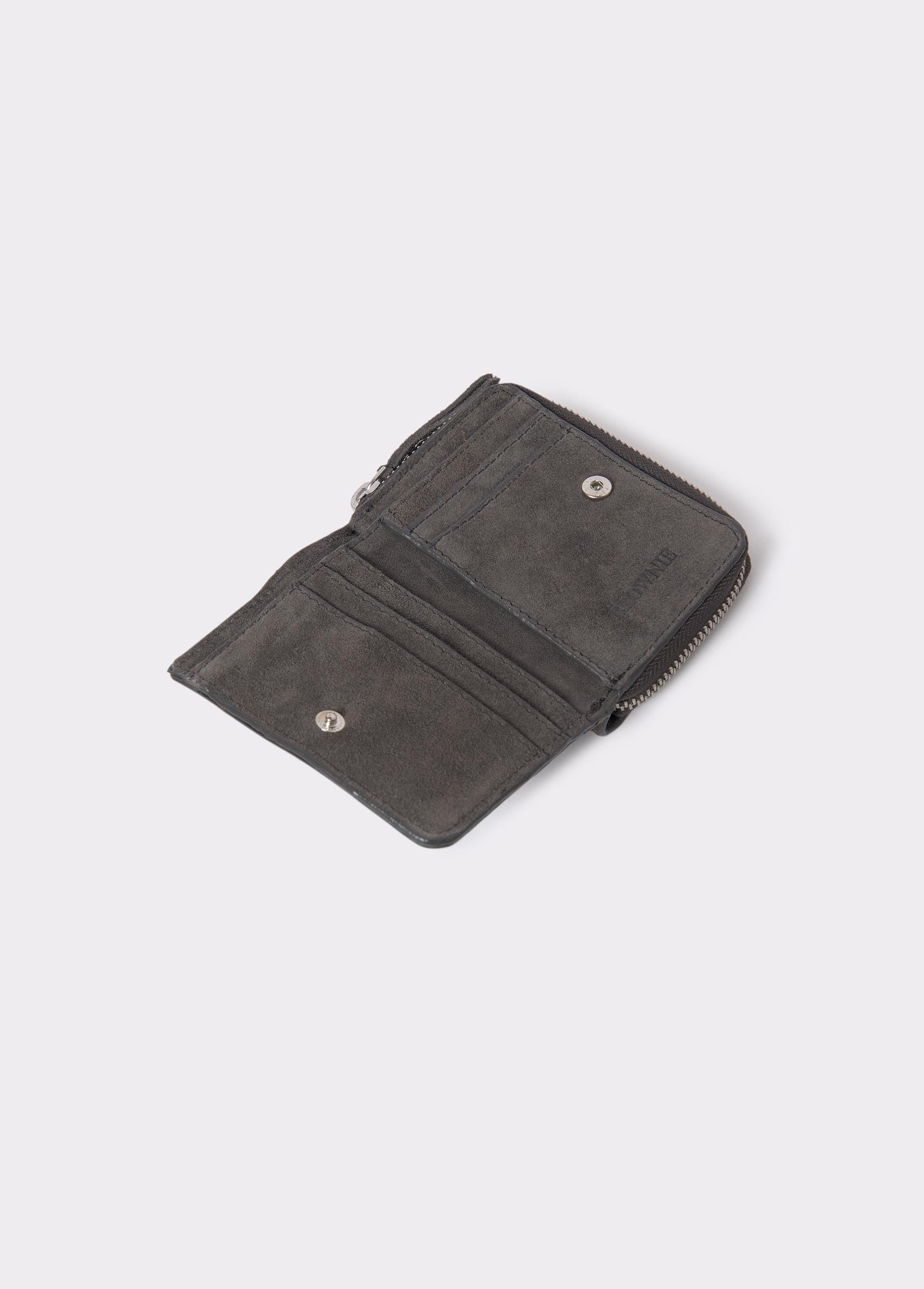 Monedero basico piel BROWNIE