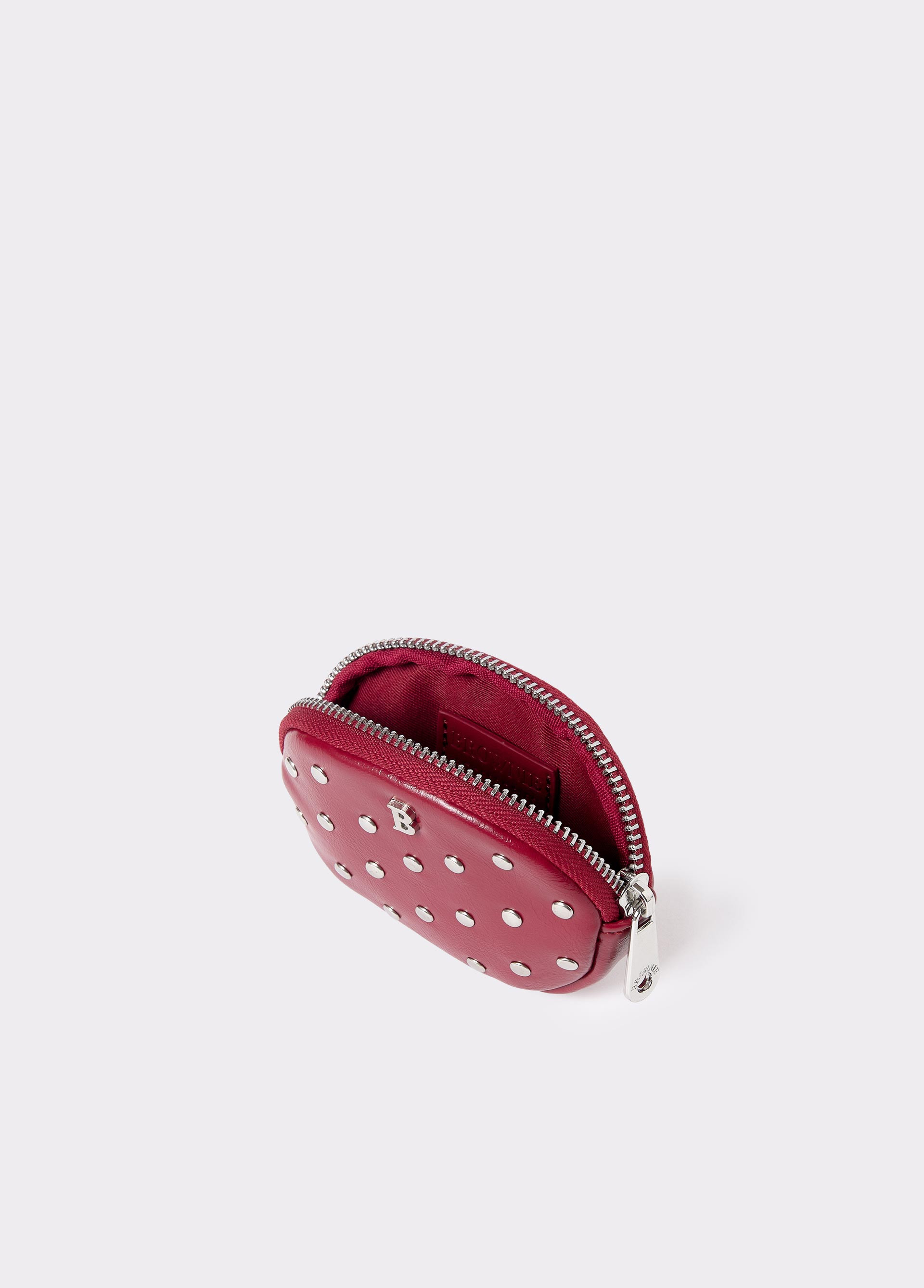 Monedero redondo tachas BROWNIE